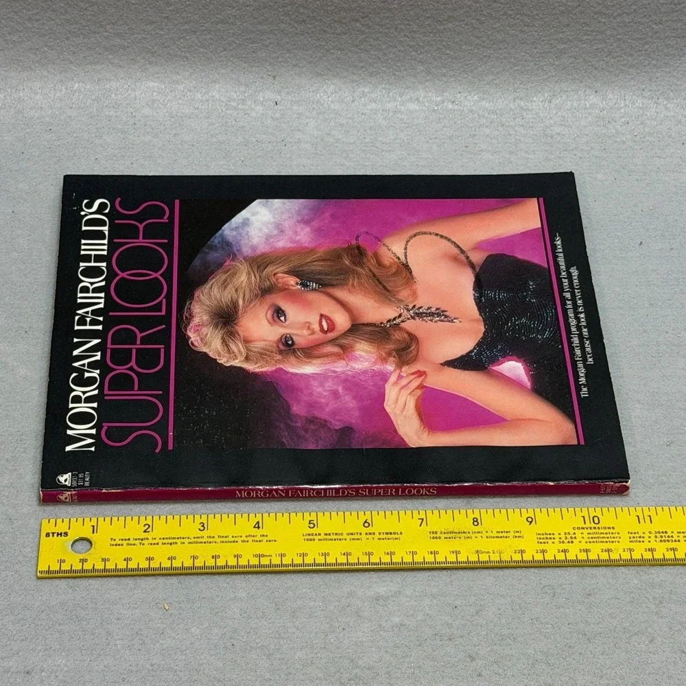 Vintage 1984 Morgan Fairchild's Super Looks First Printing Beauty Makeup Fashion